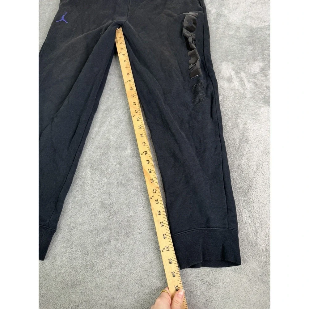 Jordan Legacy AJ11 Fleece Jogger Sweatpants Men's Size Large Black